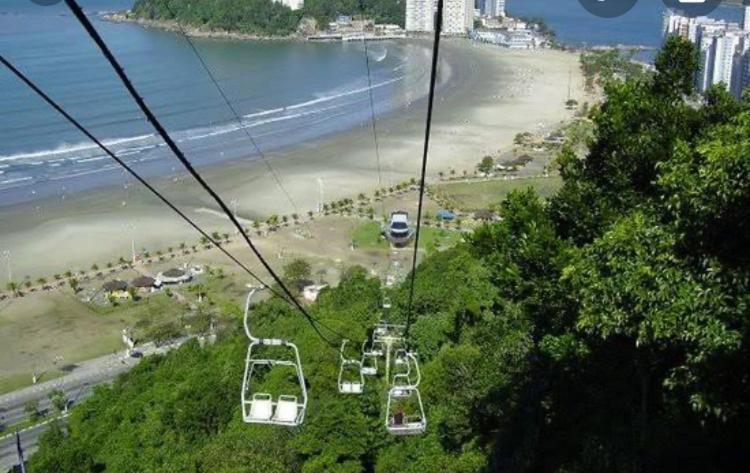 Flat -Hidromassagem Privativa E Piscina A 500 Mts Da Praia São Vicente Exteriér fotografie